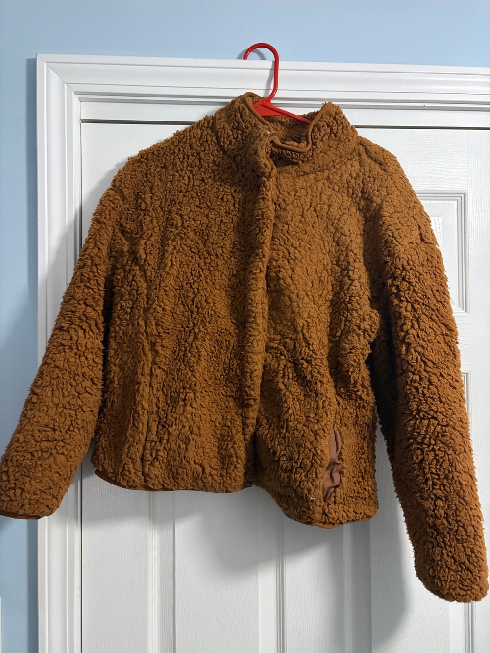 Maurices Brown Teddy Jacket